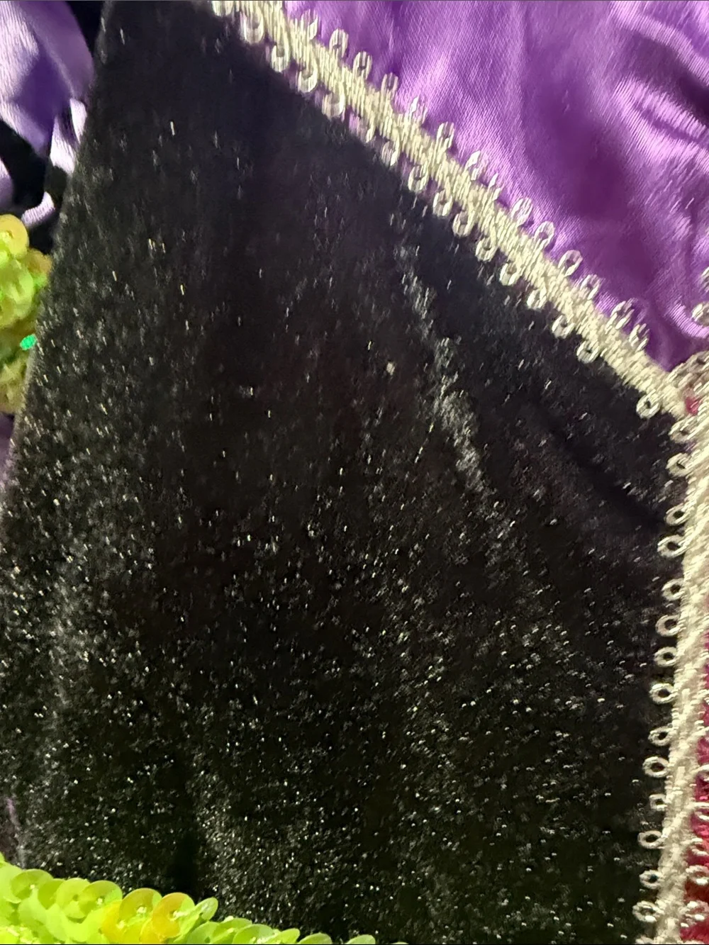 Purple Halloween Witch Costume Dress for Kids - Unbranded